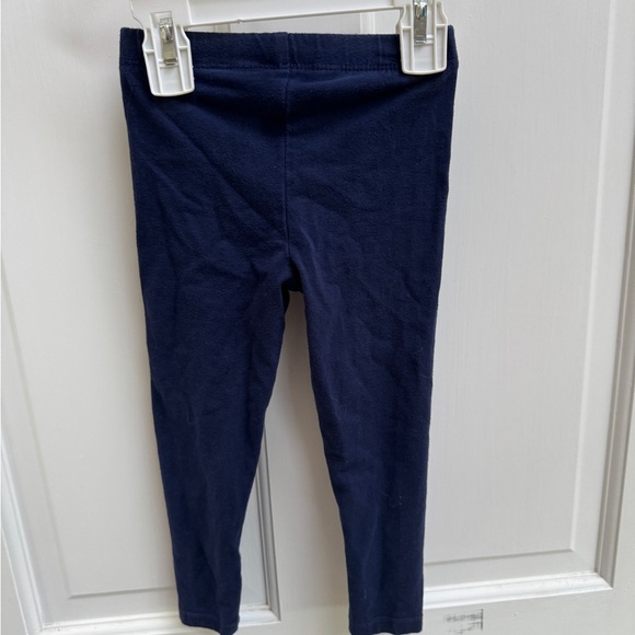 Polo by Ralph Lauren 3T Girls Blue Stretch Leggings Sleek Form-Fitting Pants - Picture 4 of 5